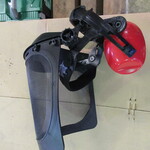 Gezicht beschermer met oorkappen  Eurogarden