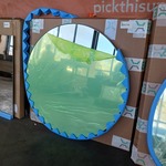 Badkamerspiegel, Xenz, Cola, Gun metal