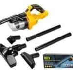 Accu Steelstofzuiger | 20V, SanderZ, Geel, 2025