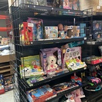 5x Inhoud stellingvak met A-merk speelgoed w.o. Vtech, furReal, Fisher