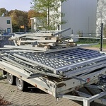 9x gegalvaniseerd hekwerk