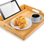 14x Bamboe dienblad 55,3×35,3 cm