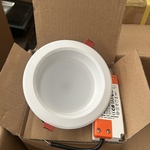 14x Led inbouwspot/down light met led driver 8.5W 4000K Ellipz Lightin