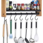 50x Keuken wandplank 60x35x11, bruin