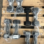 4x Dumbbell set 2x 5kg, 2x 7kg, 2x 7kg, 2x 8kg Active Panther