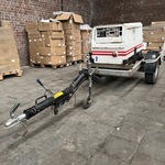 Aggregaat op kar Denyo, BLW-280SSII