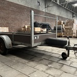 Aanhangwagen lengte 250 cm, bouwjaar 1992