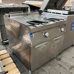 Horeca dubbele friteuse 80x88x85 Zanussi