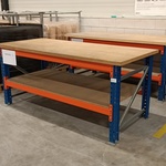 2x Werkplaats tafel