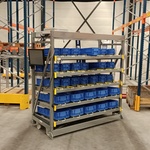 Mobiele Dynamische order flowpack stelling, Logitrade