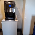 Koffiemachine met koelkast Saeco, Bauknecht