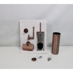 Blue Label Blue Vida Toilet Set Geborsteld Koper