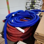 Partij pvc flexibel buismateriaal