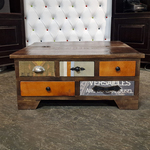 Salontafel Chesterfield, Chesterfield, meerkleurig