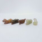 5x Antieke Chinese jade – ca. Qing-Dynasty