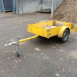 Aanhanger, Weeghel, 750 kg, 1973