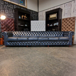 6-Zits Bank Chesterfield, Brighton, blauw