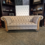 2-Zits Bank Chesterfield, Candytuft Lodge, grijs