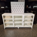 Vitrinekast Chesterfield, Chesterfield, wit