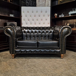 2-Zits Bank Chesterfield, NAL, zwart