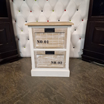 Nachtkastje Chesterfield, Chesterfield, crème