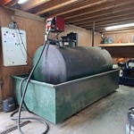 Dieseltank met lekbak, Steenbergen, 3000 liter, 2010