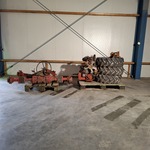 Diverse onderdelen van Thwaites dumper