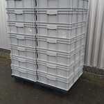 ca.16x Mega Opslagbakken Engels, Grijs / Chroom