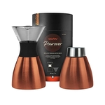 Asobu Pourover Koffiemaker – 1 Ltr – Dubbelwandig – Koper