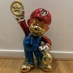 Super Mario Bros Gold Coin sculptuur