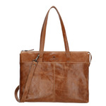 Laptop tas, MicMac Bags, Porto, bruin, dames