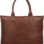 Laptop tas, MicMac Bags, Discover Shopper, bruin, Dames