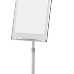 Mobiele flip-over met 5 wielen 60×90 cm, JAGO, FLCH-RO02