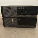 2x Computer, Dell, Optiplex 3020 Intel I5 processor / 8 GB / 500GB, Zw