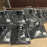 7x Set van 5 shirts met lange mouwen maat L, Lower East, zwart