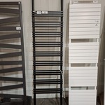 Elektrische designradiator Antrax, Pioli, mat zwart