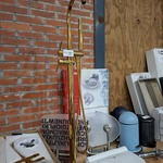 Staande badkraan glans goud