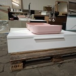 Badmeubel Detremmerie, mat wit