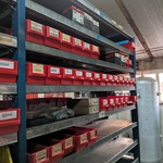 Diverse ijzerwaren o.a. bouten