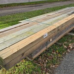 Ca. 13x Douglas balken fijnbezaagd, 75x150mm, lengte 2/300cm, 3/400cm,