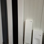 Designradiator VASCO, BEAMS, mat wit