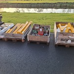 Pallet met halffabricaat bemester