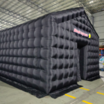 Opblaasbare tent, Zwart