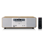Lenco Stereo DAB+/FM-Radio CD 2 USB Bluetooth Hout