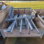 Pallet met halffabricaat t.b.v. Viktor waterpomp