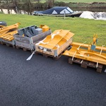 5x Pallet halffabricaat modulair bemester