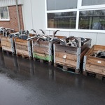 6x Pallet diverse bemester elementen