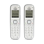 Fysic FX 9000 Duo Senioren dect Telefoon 2 stuks Wit