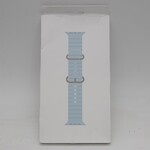 Smartwatch horlogeband, Apple, 49 Ice Blue Natural Titanium Ocean