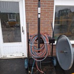 Steekwagen voor gas-en zuurstoffles